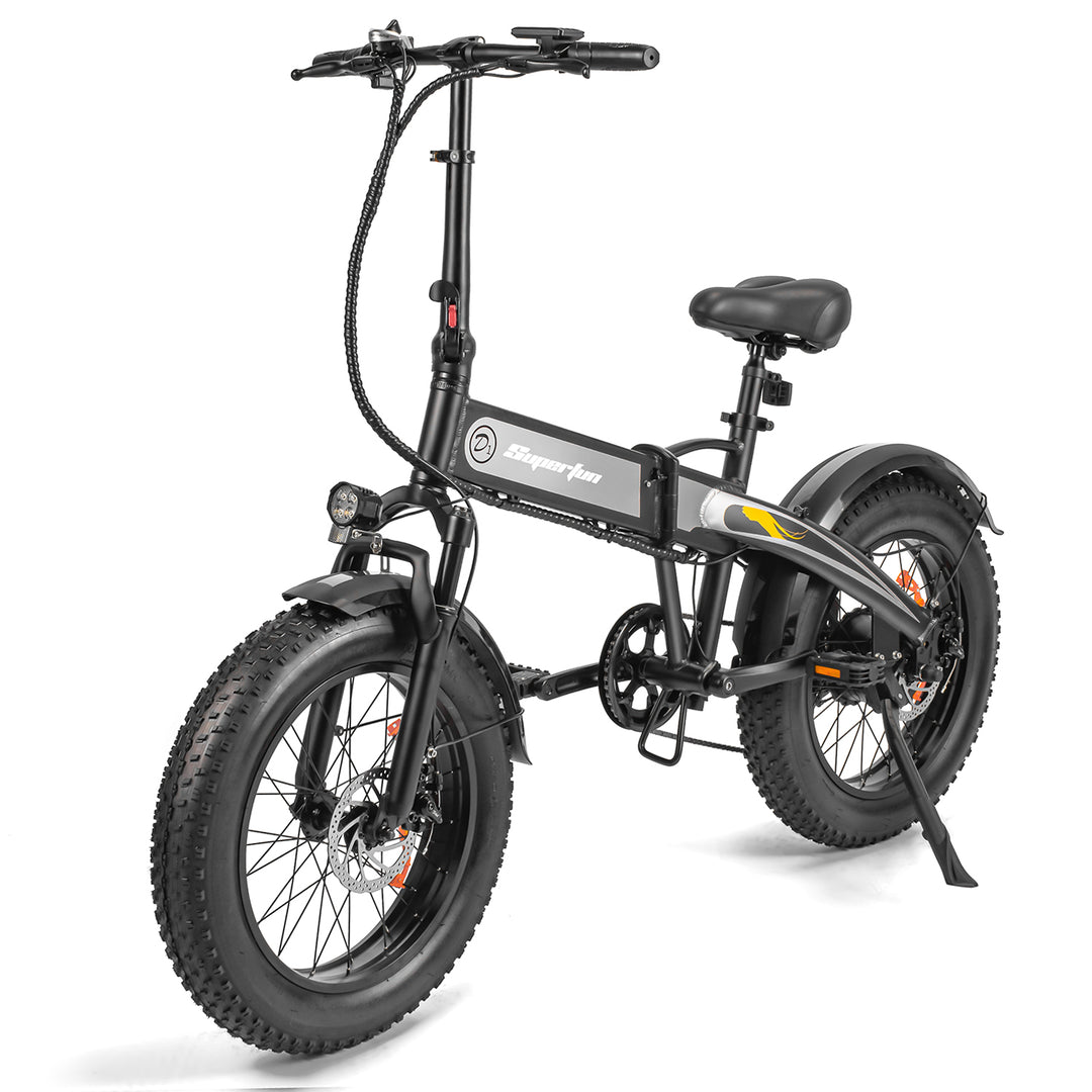 Superfun D1  500w Foldable Electric Bike 20 x 4.0 inch Fat Tire